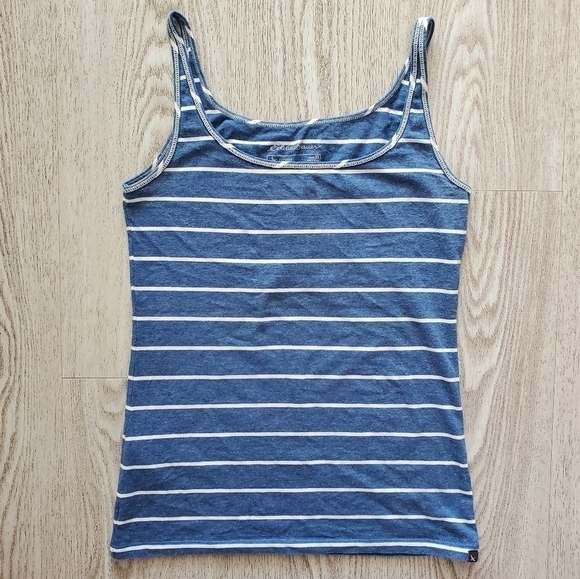 Eddie Bauer Blue Striped Layering Camisole XS - Picture 1 of 3